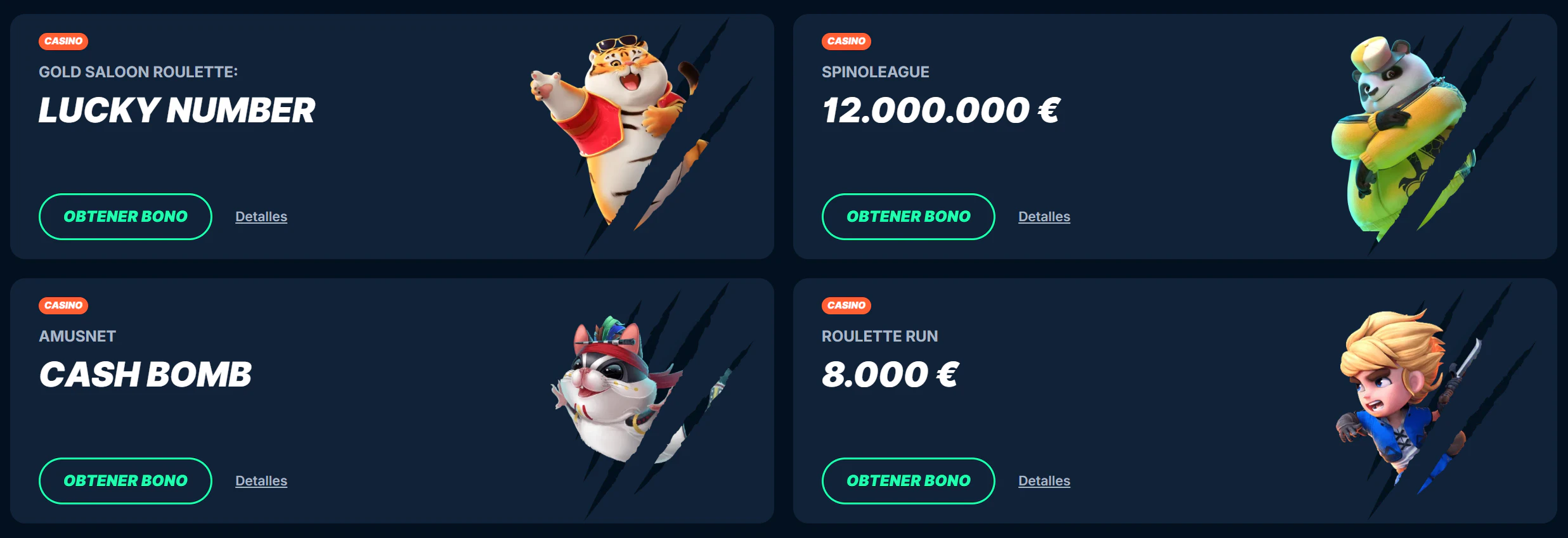 Promociones habituales en Playzilla